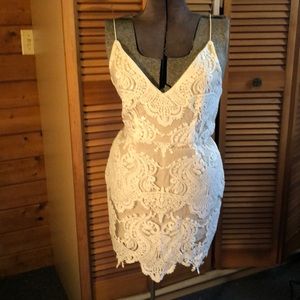 White Tobi lace dress